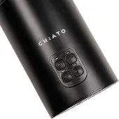 Chiato milkPLAY automatische-elektrische melkopschuimer – Zwart