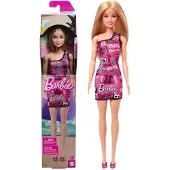 Barbie Fashion Pop 32 cm - Roze Jurk met Logo