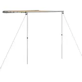 vidaXL Luifel voor camper en caravan 1,8x2x2,15 m beige