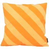 Gek op kussens! Stripe oker/ | 45 x 45 cm | kussenhoes | katoen/polyester