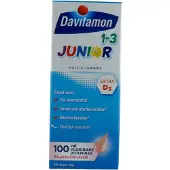 Davitamon - Junior 1+ Framboos - 2 x 100 ml - Voordeelverpakking