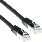 ACT IB7902 F/UTP CAT5E Patchkabel Zwart - 2 meter