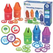 Learning Resources Counting Crayons - Leren Tellen - Vanaf 18 maanden