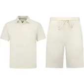 Enos Zomerset ribbed oversized polo shirt