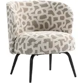 Light & Living - Fauteuil DIEYDA - Bruin - 68x67x72 cm