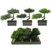 Koopman Kunstboompje bonsai set van 2