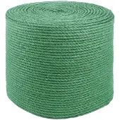 vidaXL Jute Touw 8 mm Groen 100% Tossa jute