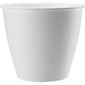 Galicja Ronde plastic bloempot, witte azalea, 17x15,7 cm