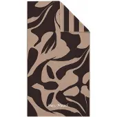 Melli mello | Organic Swirl | Strandlaken 90x180cm | Gewafeld Microvezel | Dubbelzijdige Print | Sneldrogend