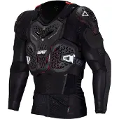 Leatt 4.5 Evo, beschermjas Niveau-1/2 ,zwart/rood ,M