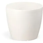Lamela Crèmekleurige plastic pot met deksel, 12 cm Magnolia