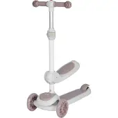 Eco toys Siem Wit/Beige 2-in-1 Step/Loopfiets