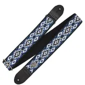 Silver Coin Straps Geweven Gitaarband Atlauai