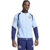 Adidas Ajax Presentatie Trainingsjack 2026-2027 Lichtblauw Donkerblauw