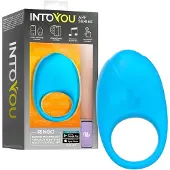 Intoyou Ringo - slimme vibrerende penisring met app (blauw)