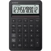Casio Bureaurekenmachine Cijferige display Zwart Batterij MS-200DQ-BK