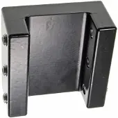 Brodit Pedestal U-Mount voor rolbeugel op een vorkheftruck met 2xAMPS