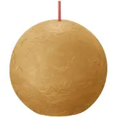 Bolsius Bolkaarsen Shine 6 st rustiek 76x71 mm honinggeel