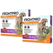 FRONTPRO 2x Hond XL 25-50 kg 3 tabletten