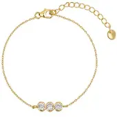 Abrazi gold plated armband Amalia female