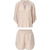 Lingadore Pyjama beige / natuurwit