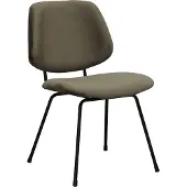 Label51 - Eetkamerstoel Bello - Hunter - 58x48x82cm - Set van 2