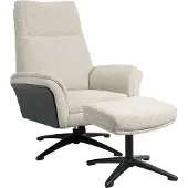 Label51 - Fauteuil Zenza - Beige - 91x76x109cm