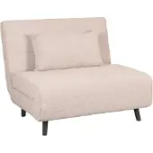 Label51 - Slaapbank Single - Beige - 90x101x81cm