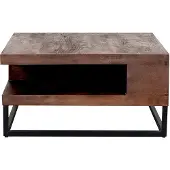 Label51 - Salontafel Cube - Bruin - 80x80x40cm