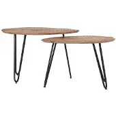 Label51 - Salontafel Frisk - Bruin - 43x68x44cm