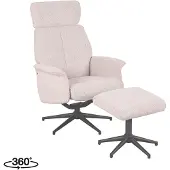 Label51 - Fauteuil Verdal - Beige - 79x77x109cm