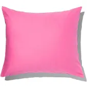 HEMA Kussensloop 60x70cm Zacht Katoen Felroze (roze)