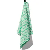HEMA Theedoek 65x65 Katoen Groen (felgroen)