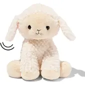 HEMA Lichtgevende knuffel lammetje 22cm