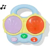 HEMA Interactieve drums 15.5x16x15.5cm