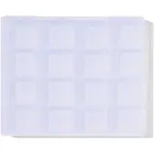 HEMA Opbergdoosje 16-vaks 21.1x17.5x2.2cm transparant