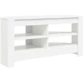 vidaXL HoekTVKabinet 102 x 40,5 x 45 cm Wit Bewerkt hout