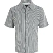Jack & Jones Overhemd ecru / donkergrijs
