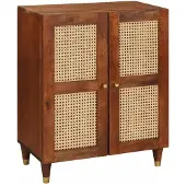vidaXL Dressoir Bruin 60 x 33 x 75 cm Massief Mango Hout