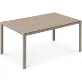 Idimex Tuintafel MONDELLO 150 x 90 cm – Champagne