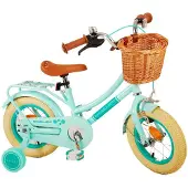 Volare - Children's Bicycle 12" - Excellent w/ basket Green (51225)
