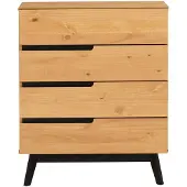 Idimex Commode TIBOR met 4 lades - naturel