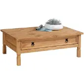 Idimex Mexico salontafel TEQUILA van massief hout - naturel