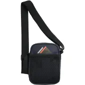 Superdry Schoudertas 'Tarp' marine / grijs / zwart / wit