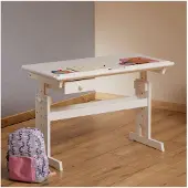 Idimex Kinderbureau FLEXI, in hoogte verstelbaar - wit