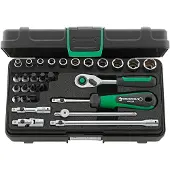 Stahlwille 40/23/6QR KN 96011137 Dopsleutelset 1/4 (6,3 mm)