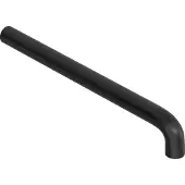 Hotbath Cobber CB094 uitloop voor CB005(T) en CB006(T) 25cm geborsteld zwart PVD