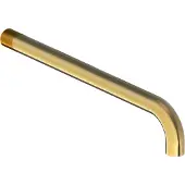 Hotbath Cobber Uitloop 25cm Geborsteld Messing PVD CB094