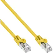 InLine Patchkabel, SF/UTP, Cat.5e, geel, 25m
