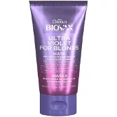 L'Biotica Biovax Ultra Violet: Versterkend masker voor blond en grijs haar, 150 ml